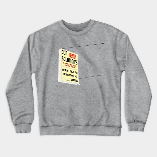 25-Hour Holiday Radio Show Crewneck Sweatshirt by jonsolomon